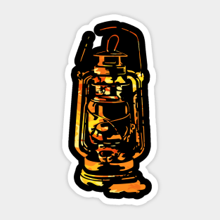 lantern light Sticker